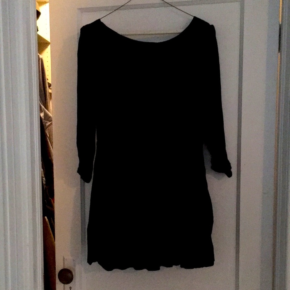 Black Free People Backless Minidress - Medium